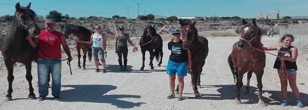 Paardrijdvakantie Spanje